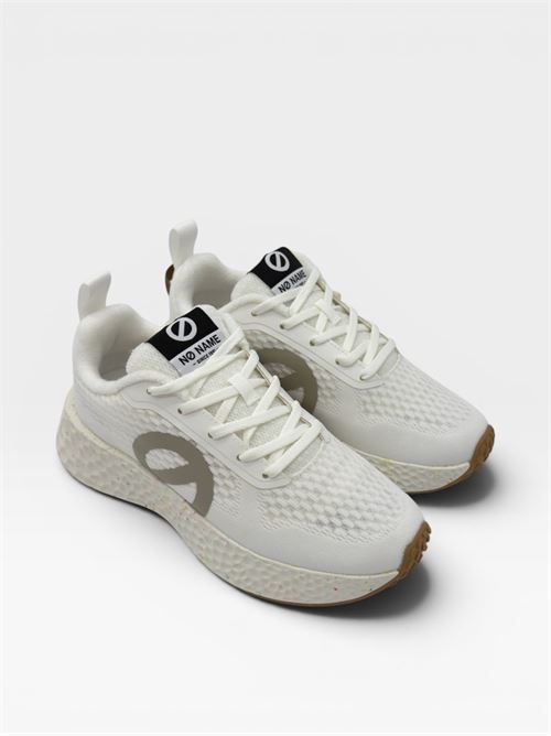 Sneakers in tessuto tecnico total white NO NAME | CARTER FLYMESH RECYCLEDWHITE/GREGE